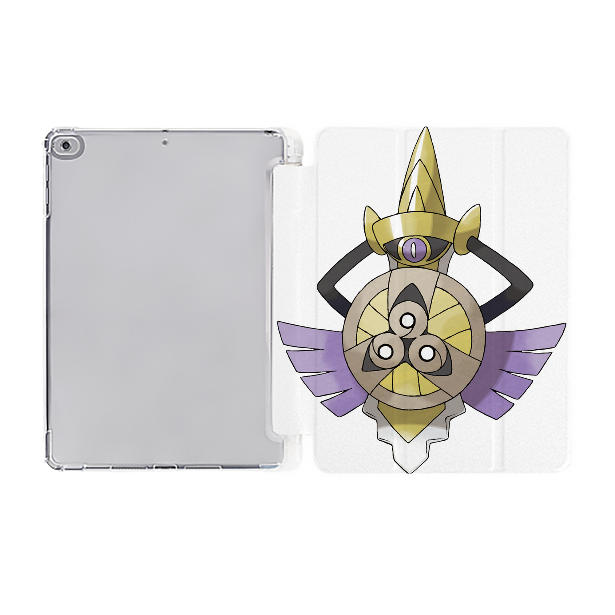 （画像用） ポケットモンスター Pokémon IPad ケース ペン収納付き 三つ折りスタンド PUレザー×シリコン 対応機種9.5/10.5/10.9インチ